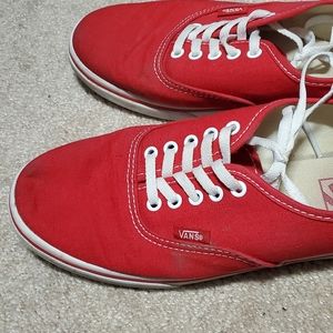 Red Vans
